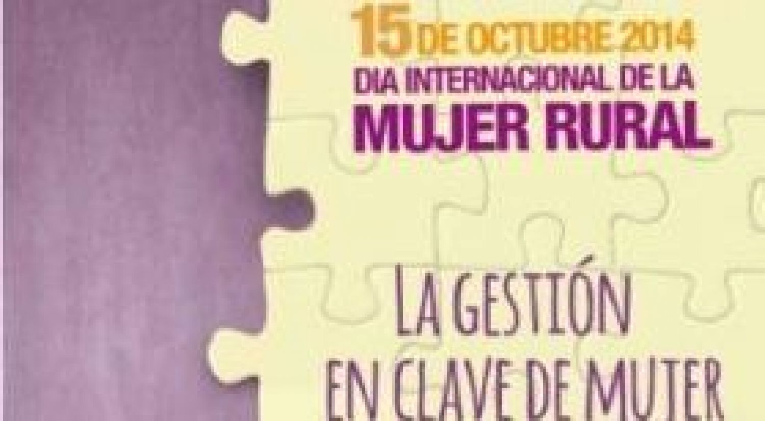 Día internacional de la mujer rural